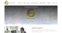 Desktop Screenshot of gruposiete.com.mx