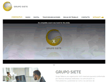 Tablet Screenshot of gruposiete.com.mx